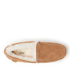 Fireside By Dearfoams Women's Mel Genuine Shearling Moccasin Slipper
