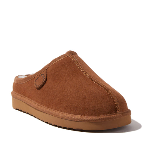 Product Image for Fireside By Dearfoams Women's Greta Genuine Shearling Clog Slipper