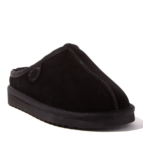 Product Image for Fireside By Dearfoams Women's Greta Genuine Shearling Clog Slipper