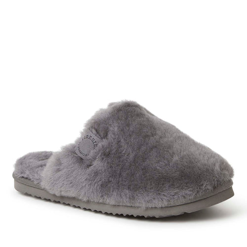 Product Image for Fireside Women's Shelly Beach Genuine Shearling Fuzzy Scuff Slipper