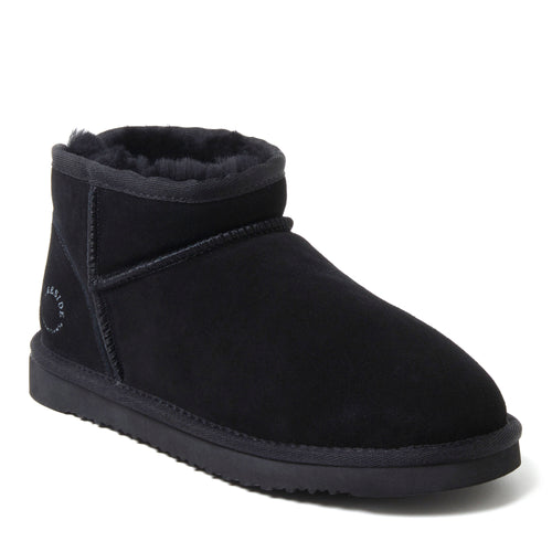 Product Image for Fireside by Dearfoams Women's Riverland Genuine Shearling Micro Bootie
