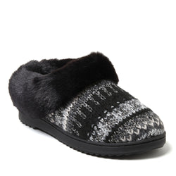 Product Image for Dearfoams Women's Hannah Festive Knit Clog House Shoe Slipper