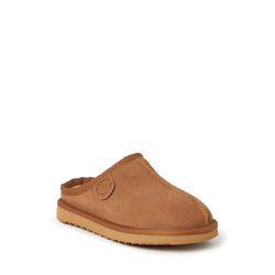 Product Image for Fireside by Dearfoams Kids Dempsey Genuine Shearling Clog Slipper