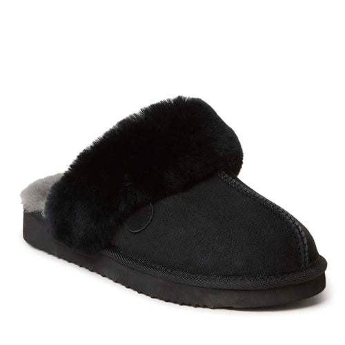 Product Image for Fireside By Dearfoams Women's Sydney Genuine Shearling Scuff Slipper