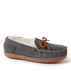 Product Image for Fireside by Dearfoams Women's Alice Springs Genuine Shearling Moccasin Slipper